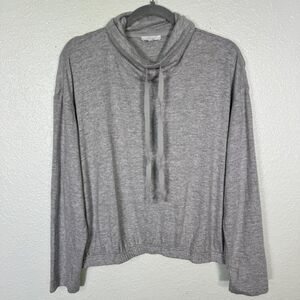 Johnny Was Calme Sweater Womens Large Hachi Mock Neck Pullover Lightweight Top L